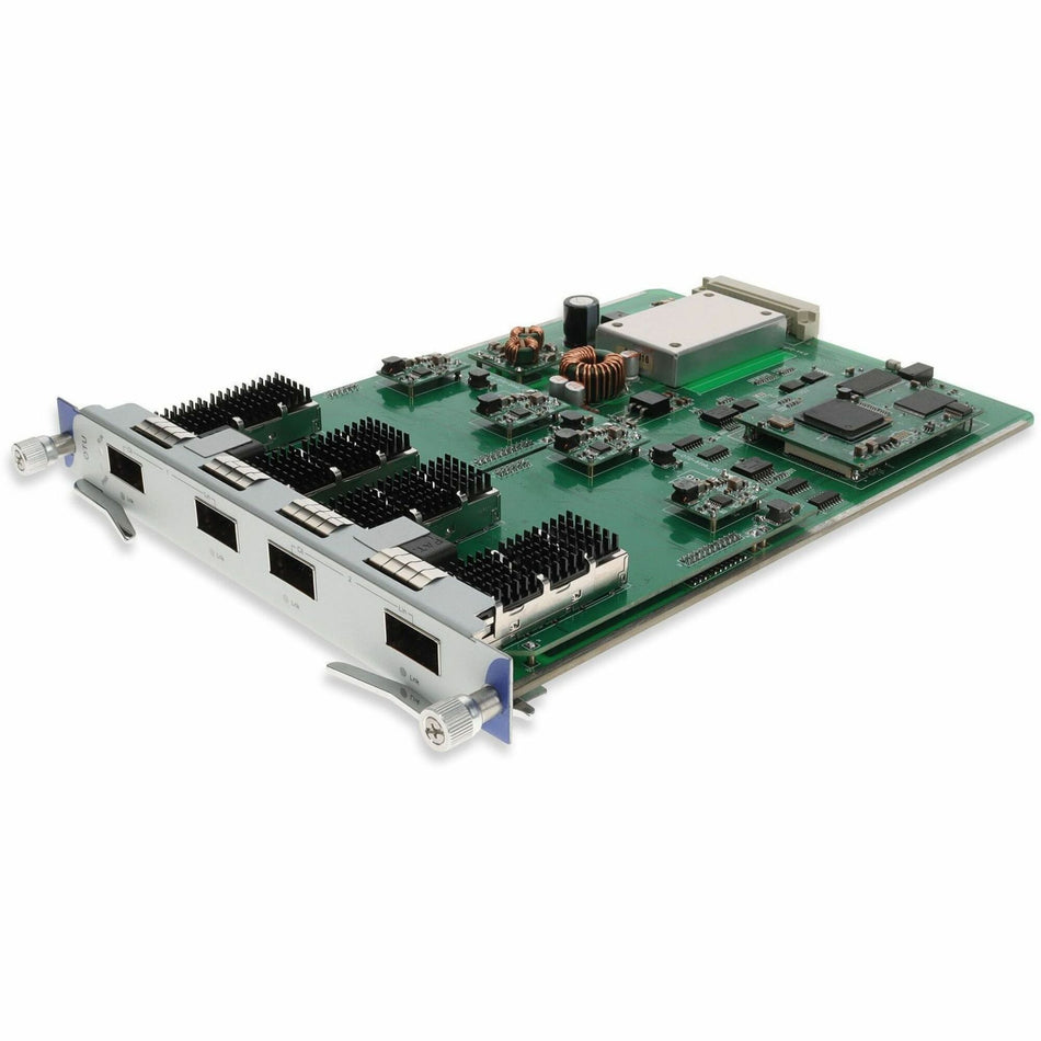 AddOn 100G QSFP28 Dual OEO Line Card w/management interface - ADD-LMCC100G4QSFP28