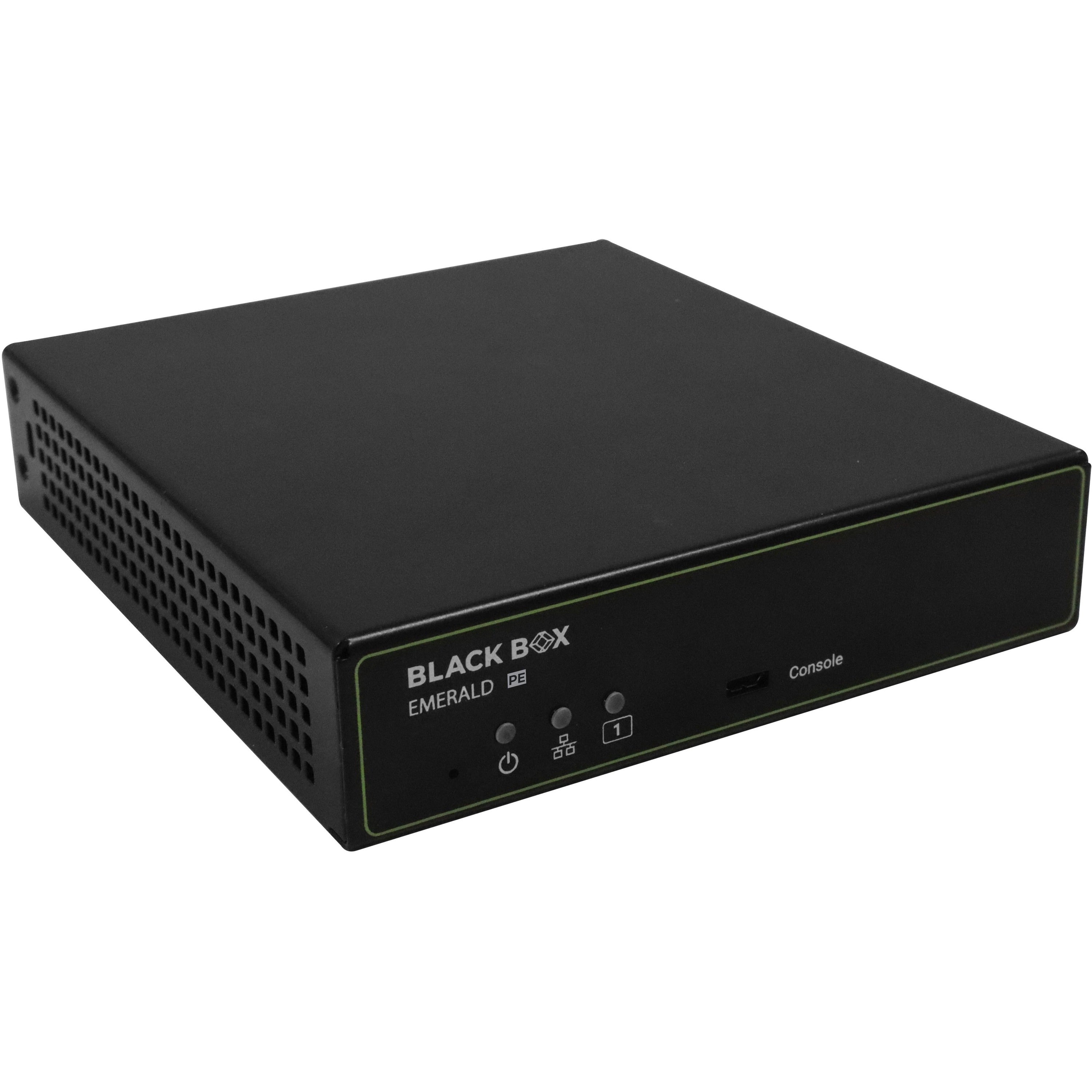 Emerald&reg; PE KVM-over-IP - DisplayPort, USB 2.0, Audio, Dual Network Ports RJ45 and SFP - EMD2000PE-DP-T