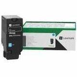 Lexmark Original Laser Toner Cartridge - Single Pack - Return Program - Cyan - 1 / Pack - 81C8XC0