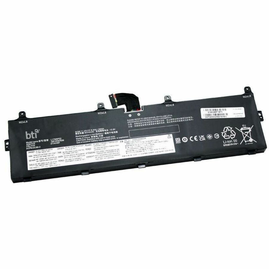 BTI 01AV497-BTI 11.25V 99WHR LI-ION BATTERY 01AV497, 01AV498, 5B10W13903, 5B10W13904, L17C6P51, L17M6P52, SB10K97636, SB10K97637, SB10T83146 - 01AV497-BTI