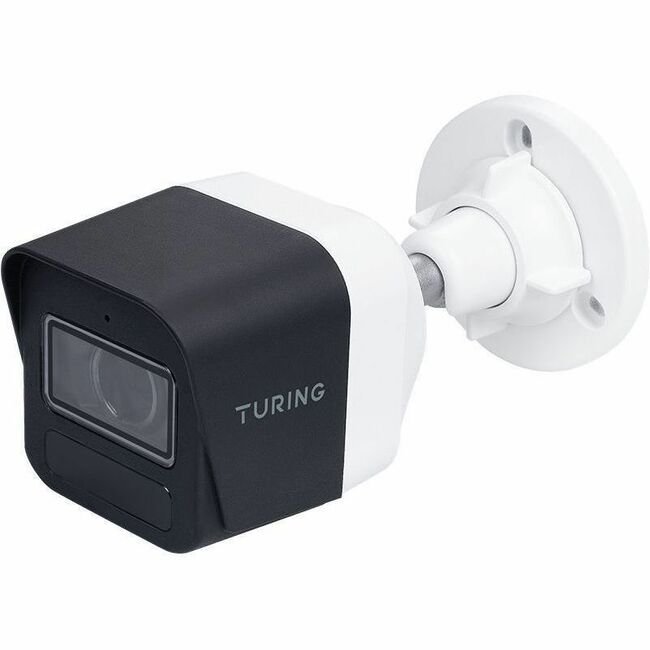 Turing Video EDGE+ EVC5ZB 5 Megapixel Outdoor Network Camera - Color - Bullet - White - TAA Compliant - EVC5ZB256-1Y