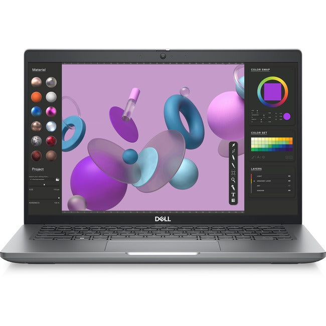 Dell Precision 3000 3480 14" Mobile Workstation - Full HD - Intel Core i5 13th Gen i5-1335U - 16 GB - 256 GB SSD - Titan Gray - 2H58M