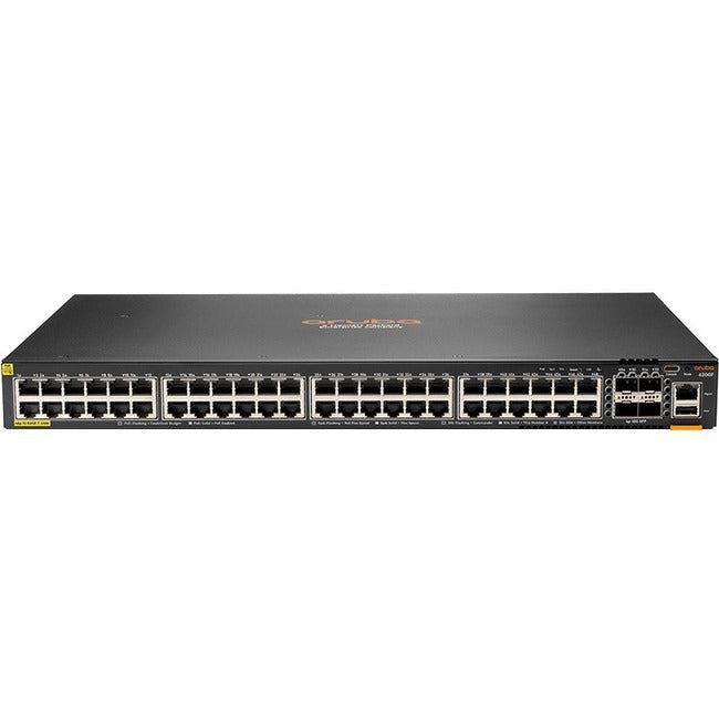 Aruba 6200F 48G Class4 PoE 4SFP+ 370W Switch - JL727A#ABB