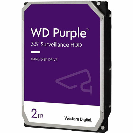 WD Purple WD23PURZ 2 TB Hard Drive - 3.5" Internal - SATA - Purple - WD23PURZ