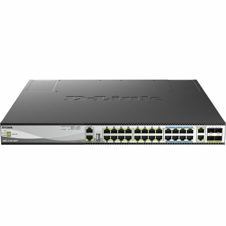 D-Link DMS-3130-30PS Ethernet Switch - DMS-3130-30PS