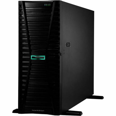 HPE ProLiant ML350 G11 4U Tower Server - 1 x Intel Xeon Silver 4410Y 2 GHz - 32 GB RAM - Serial Attached SCSI (SAS), Serial ATA Controller - P53566-001