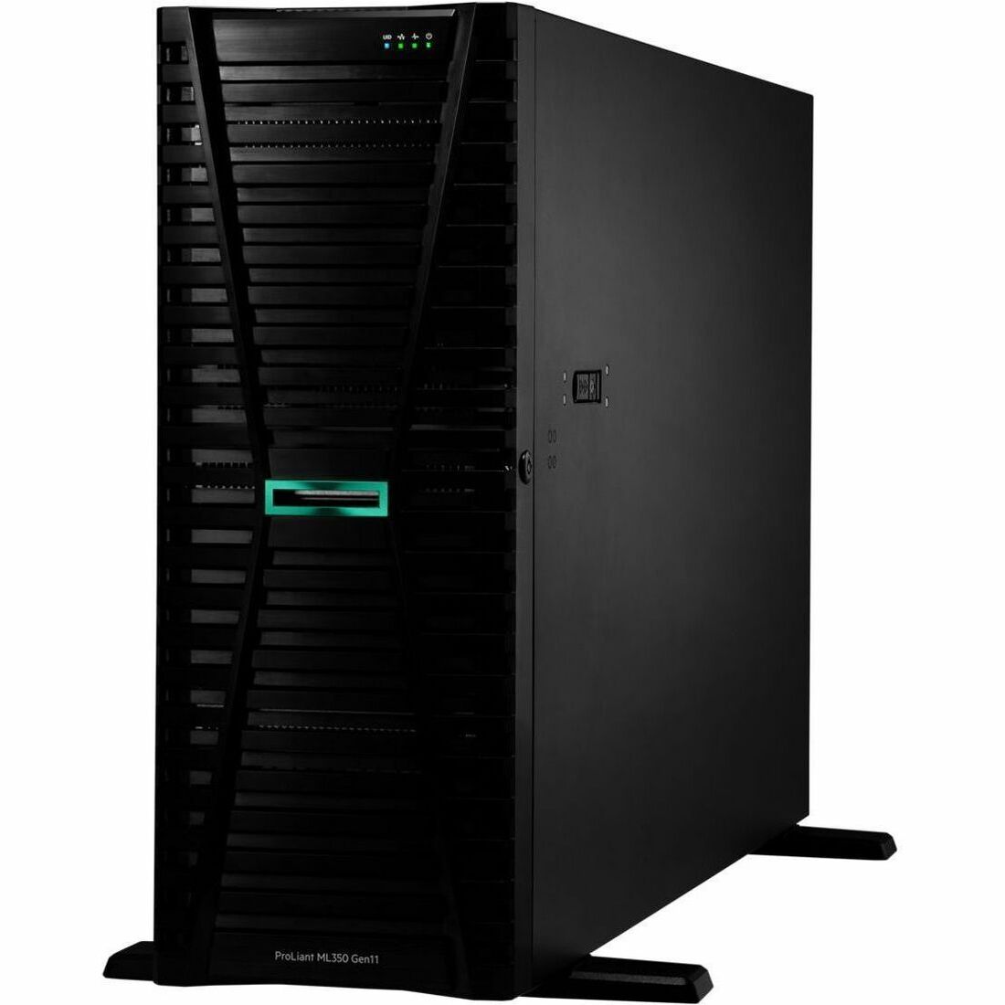 HPE ProLiant ML350 G11 4U Tower Server - 1 x Intel Xeon Gold 5418Y 2 GHz - 32 GB RAM - Serial Attached SCSI (SAS), Serial ATA Controller - P53570-001