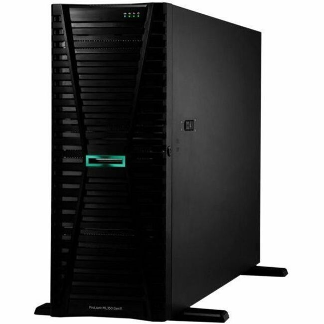 HPE ProLiant ML350 G11 4U Tower Server - 1 x Intel Xeon Gold 5416S 2 GHz - 32 GB RAM - Serial ATA, Serial Attached SCSI (SAS) Controller - P55953-001