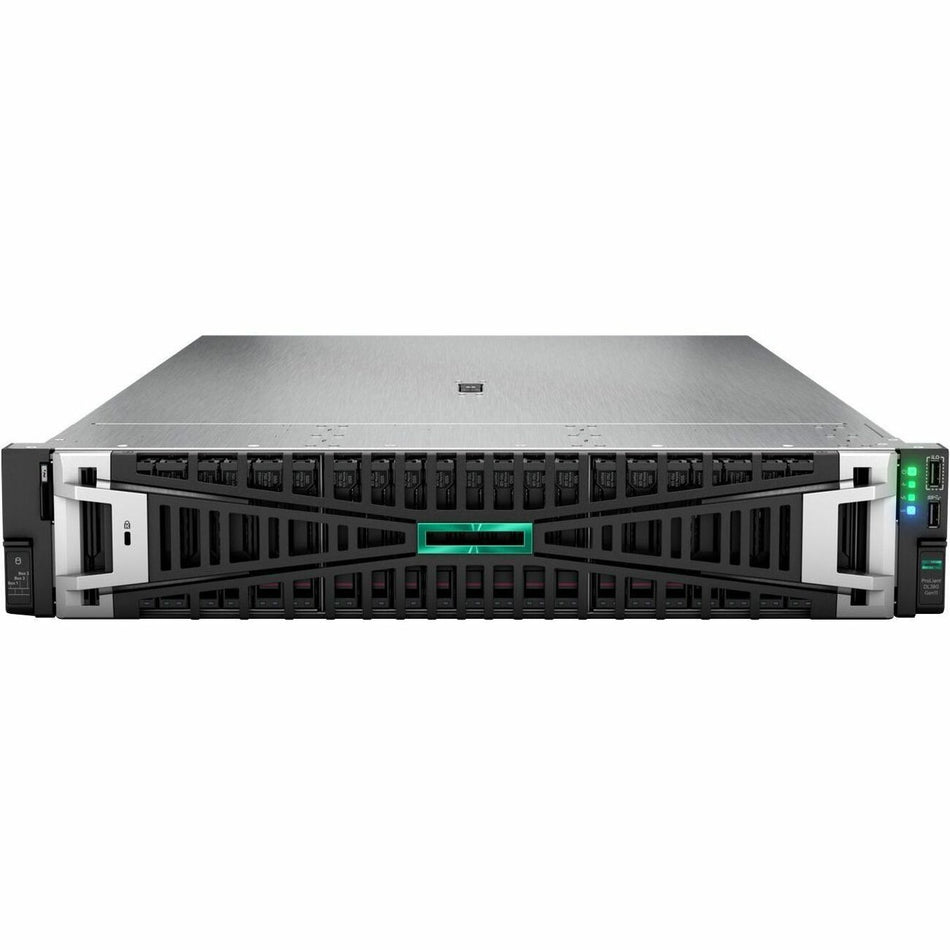 HPE ProLiant DL380 G11 2U Rack Server - 1 x Intel Xeon Gold 6430 2.10 GHz - 64 GB RAM - Serial ATA Controller - P58417-B21