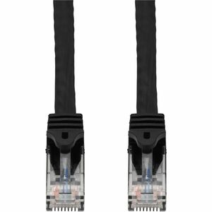 AddOn 30ft Black CAT 6A PVC Ethernet Cable Snagless Easy Boot RJ-45 M/M - ADD-30FCAT6ASN-BK