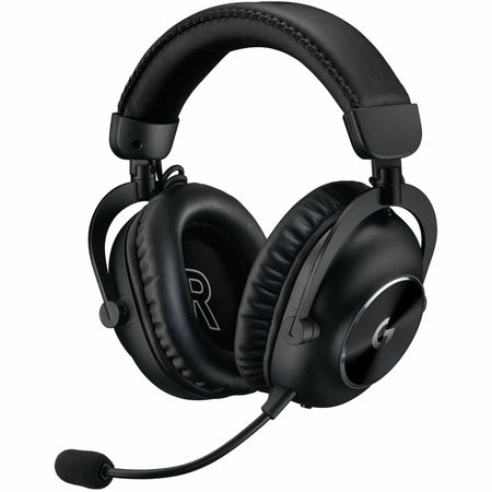 Logitech G PRO X 2 LIGHTSPEED Wireless Gaming Headset, Detachable Boom Mic, 50mm Graphene Drivers, DTS:X Headphone 2.0-7.1 Surround, Bluetooth/USB/3.5mm Aux, for PC, PS5, PS4, Nintendo Switch, Black - 981-001262