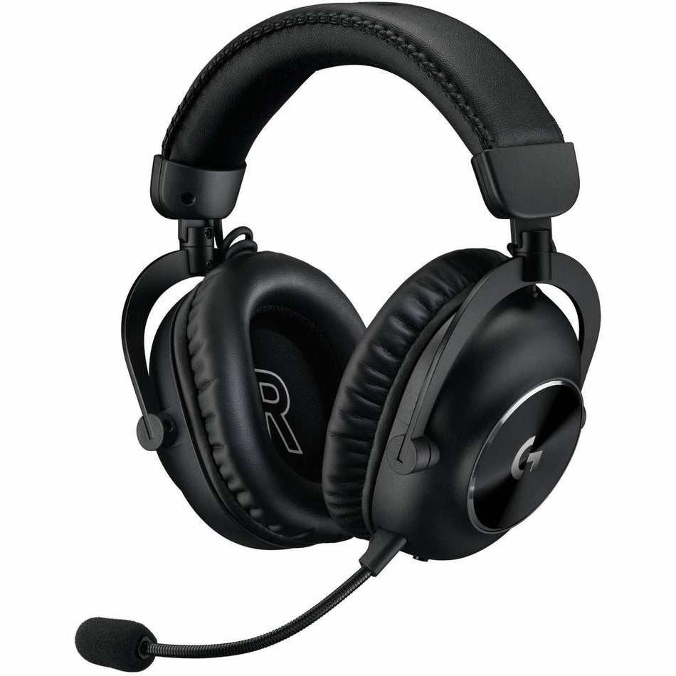 Logitech G PRO X 2 LIGHTSPEED Wireless Gaming Headset, Detachable Boom Mic, 50mm Graphene Drivers, DTS:X Headphone 2.0-7.1 Surround, Bluetooth/USB/3.5mm Aux, for PC, PS5, PS4, Nintendo Switch, Black - 981-001262
