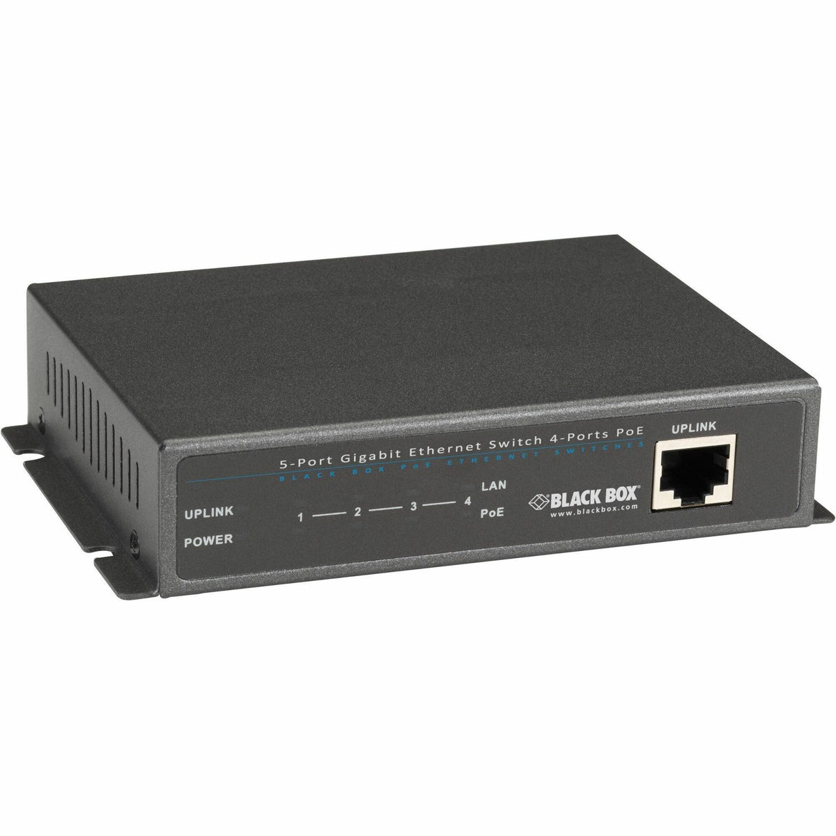 Black Box LPB1200 Series Gigabit Ethernet (1000-Mbps) PoE+ Switch - LPB1205A-R2