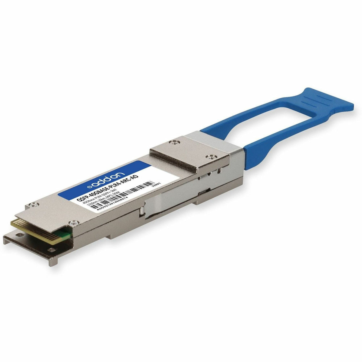 AddOn Arista Networks and Cisco Compatible TAA Compliant 40GBase-PLR4 QSFP+ Transceiver (SMF, 1310nm, 10km, MPO, DOM) - QSFP-40GBASE-PLR4-ARC-AO