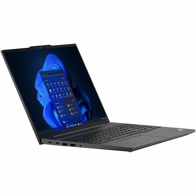 Lenovo ThinkPad E16 Gen 1 21JT0019US 16" Touchscreen Notebook - WUXGA - AMD Ryzen 5 7530U - 16 GB - 512 GB SSD - Graphite Black - 21JT0019US