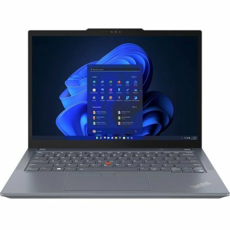 Lenovo ThinkPad X13 Gen 4 21EX0008US 13.3" Notebook - WUXGA - Intel Core i7 13th Gen i7-1355U - 16 GB - 512 GB SSD - English Keyboard - Storm Gray - 21EX0008US