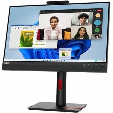 Lenovo ThinkCentre Tiny-In-One 24 Gen 5 24" Class Webcam Full HD LED Monitor - 16:9 - Black - 12NAGAR1US