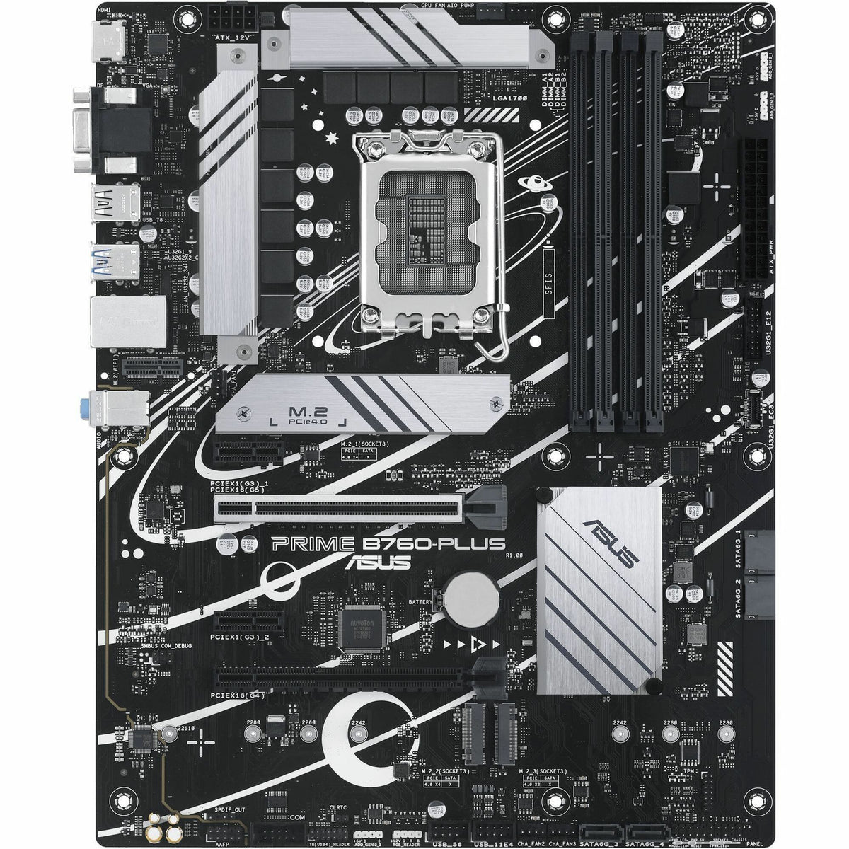 Asus Prime PRIME B760-PLUS Desktop Motherboard - Intel B760 Chipset - Socket LGA-1700 - ATX - PRIME B760-PLUS