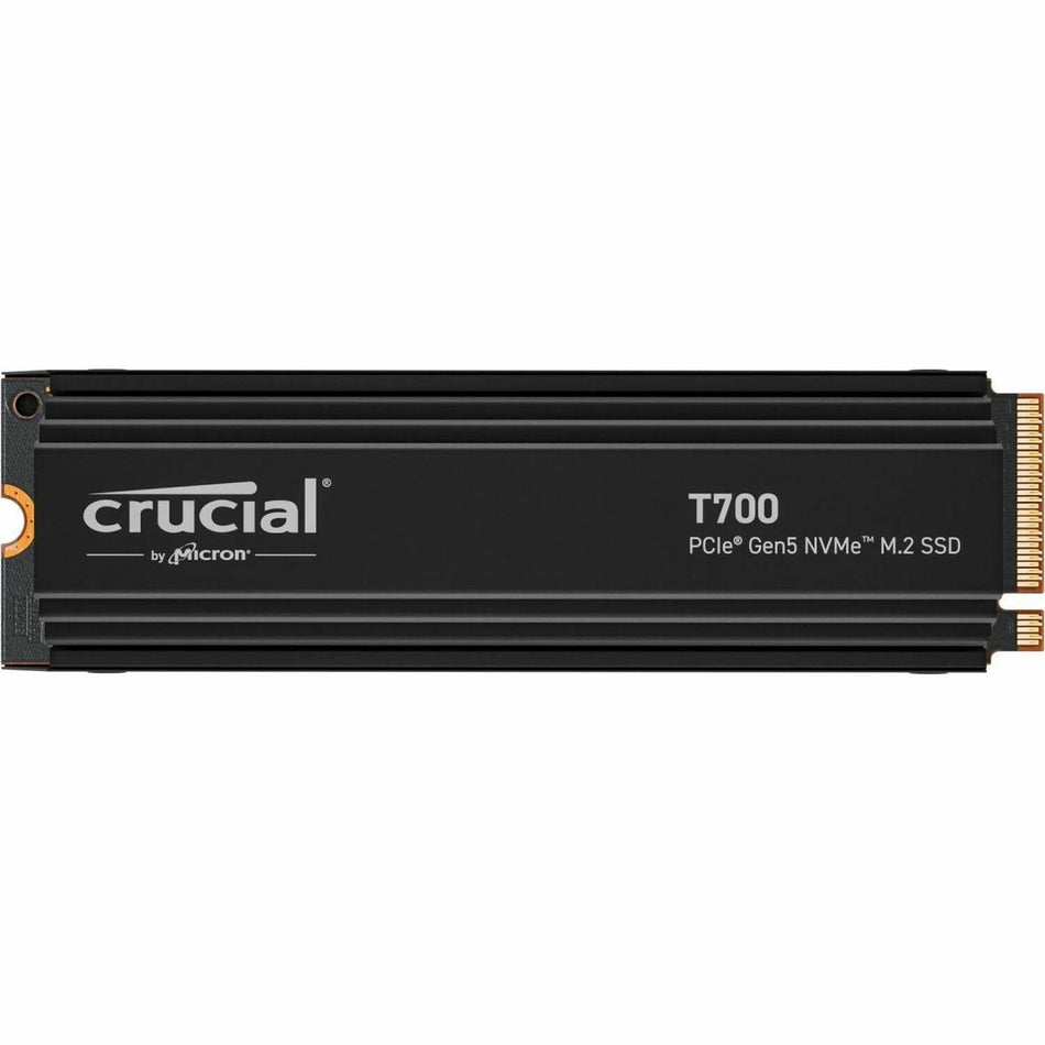 Crucial T700 CT4000T700SSD5 4 TB Solid State Drive - M.2 2280 Internal - PCI Express NVMe (PCI Express NVMe 5.0 x4) - CT4000T700SSD5