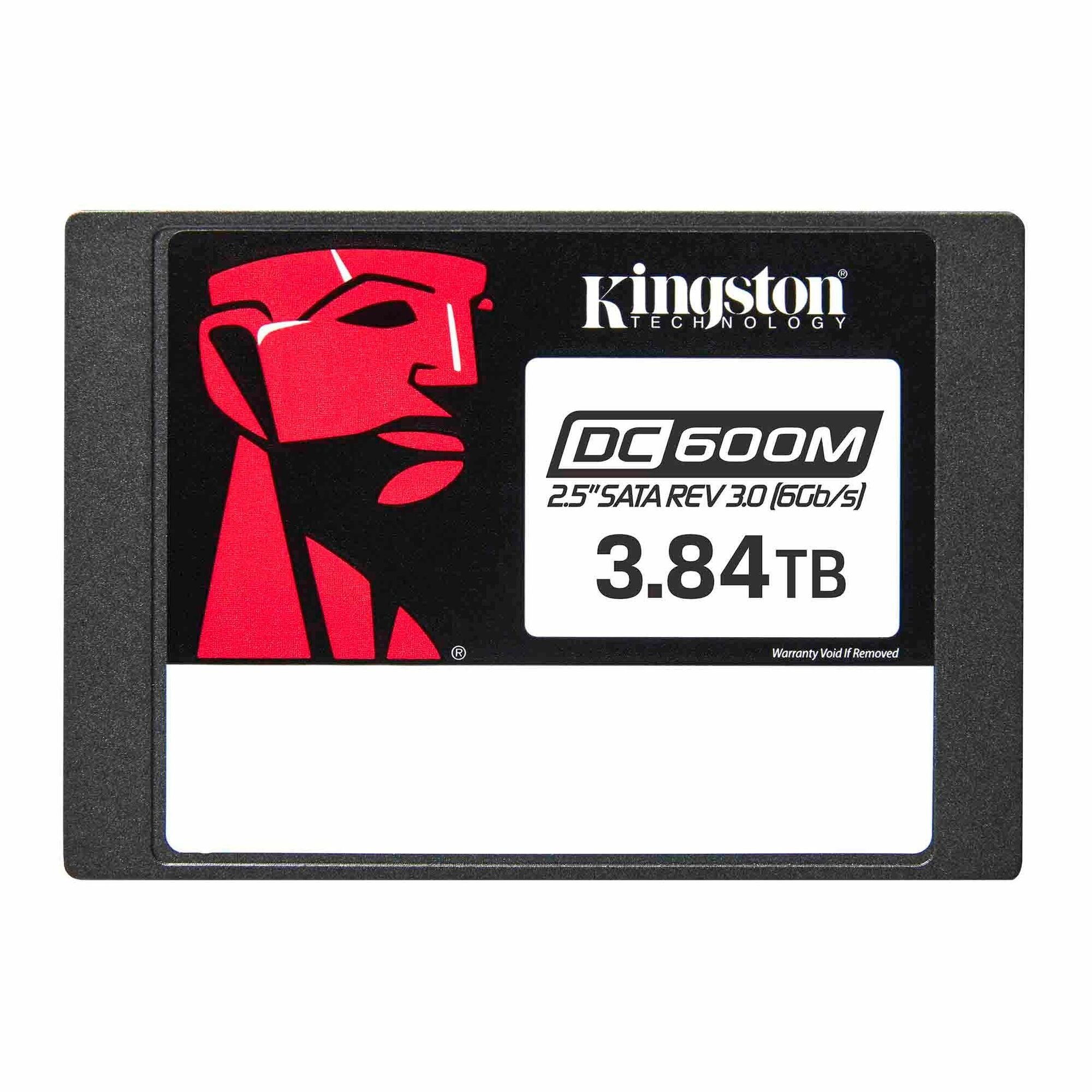 Kingston Enterprise DC600M 3.84 TB Solid State Drive - 2.5" Internal - SATA (SATA/600) - Mixed Use - SEDC600M/3840G