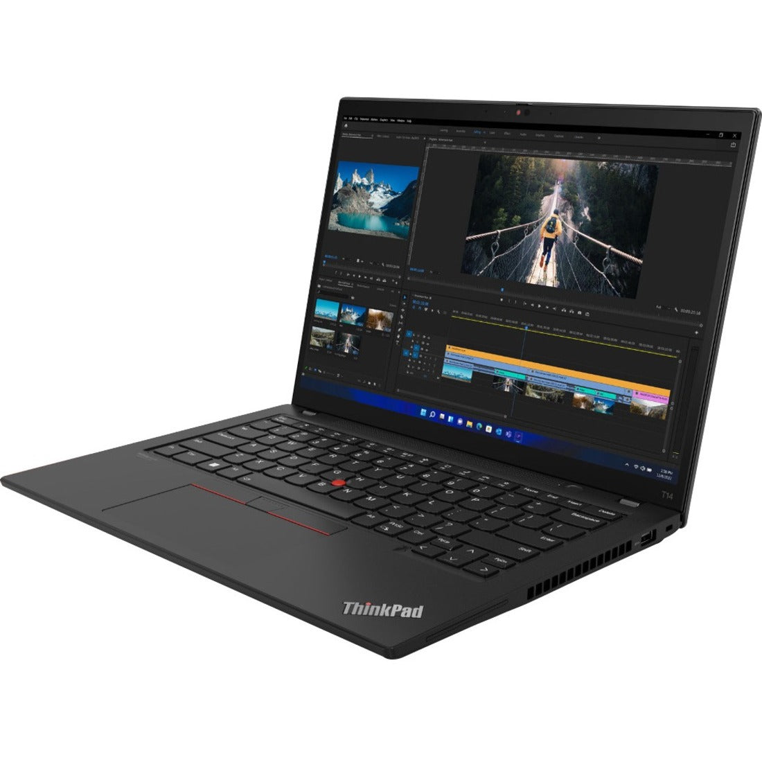 Lenovo ThinkPad T14 Gen 4 21HD0088US 14" Notebook - WUXGA - Intel Core i7 13th Gen i7-1365U - 16 GB - 512 GB SSD - English Keyboard - Thunder Black - 21HD0088US