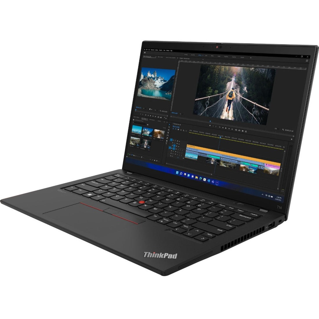 Lenovo ThinkPad T14 Gen 4 21HD0086US 14" Notebook - WUXGA - Intel Core i5 13th Gen i5-1345U - 16 GB - 256 GB SSD - English Keyboard - Thunder Black - 21HD0086US