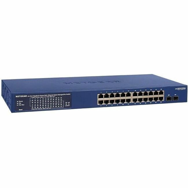 Netgear Smart GS724TPP Ethernet Switch - GS724TPP-300NAS