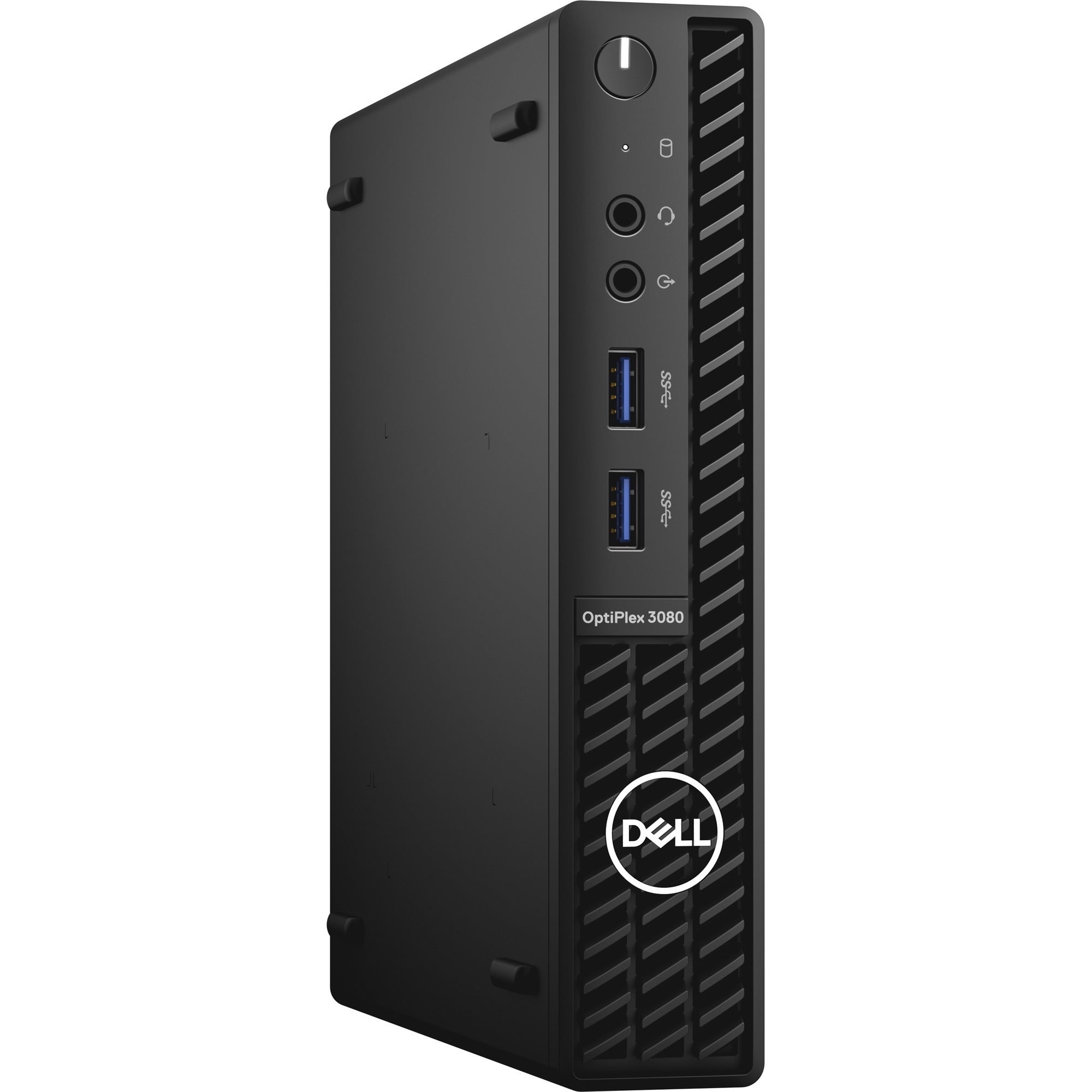 Dell-IMSourcing OptiPlex 3000 3080 Desktop Computer - Intel Core i5 10th Gen i5-10500T - 8 GB - 256 GB SSD - Micro PC - DXVT4