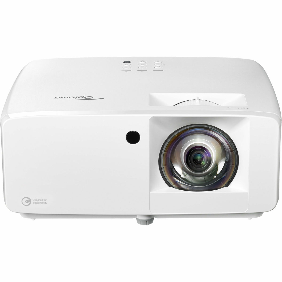 Optoma ZH450ST 3D Short Throw DLP Projector - 16:9 - Wall Mountable, Portable - White - ZH450ST