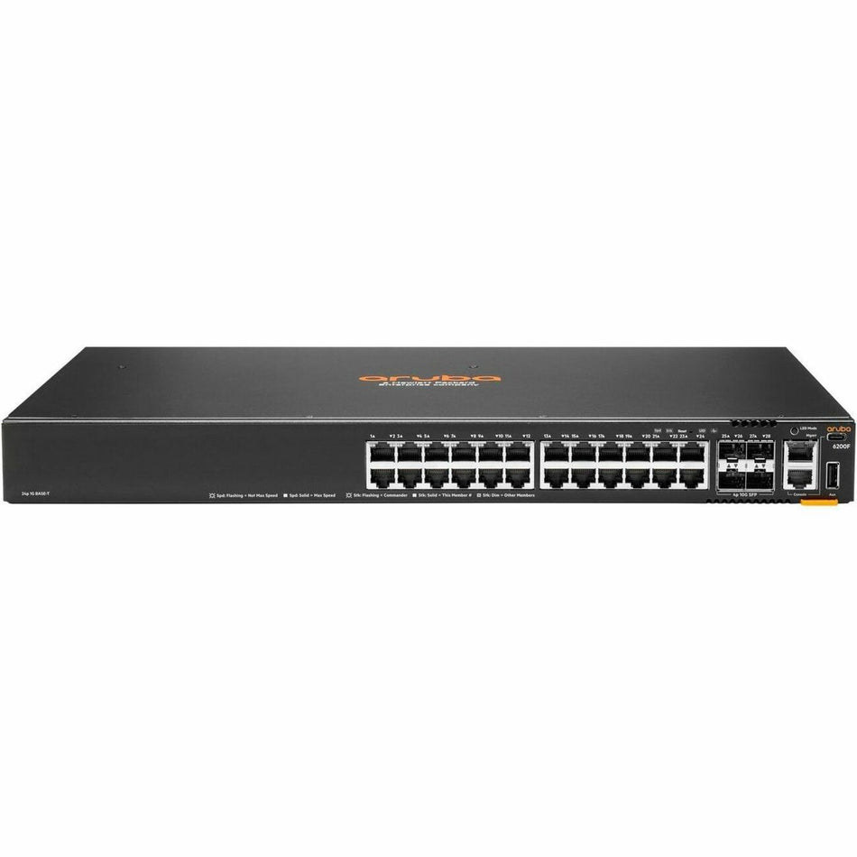HPE CX 6200F 24G 4SFP+ Switch - JL724B#ABA