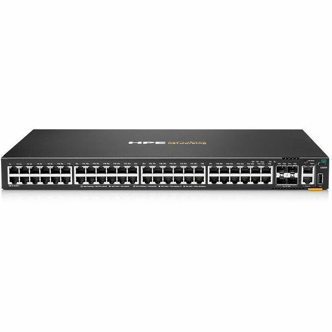 Aruba CX 6200F 24G Class 4 PoE 4SFP 370W Switch - S0M82A#ABA