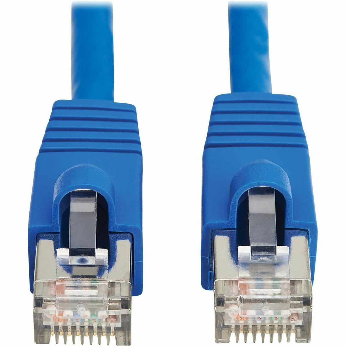 Eaton Tripp Lite Series Cat8 40G Snagless SSTP Ethernet Cable (RJ45 M/M), PoE, Blue, 1 ft. (0.3 m) - N272-F01-BL