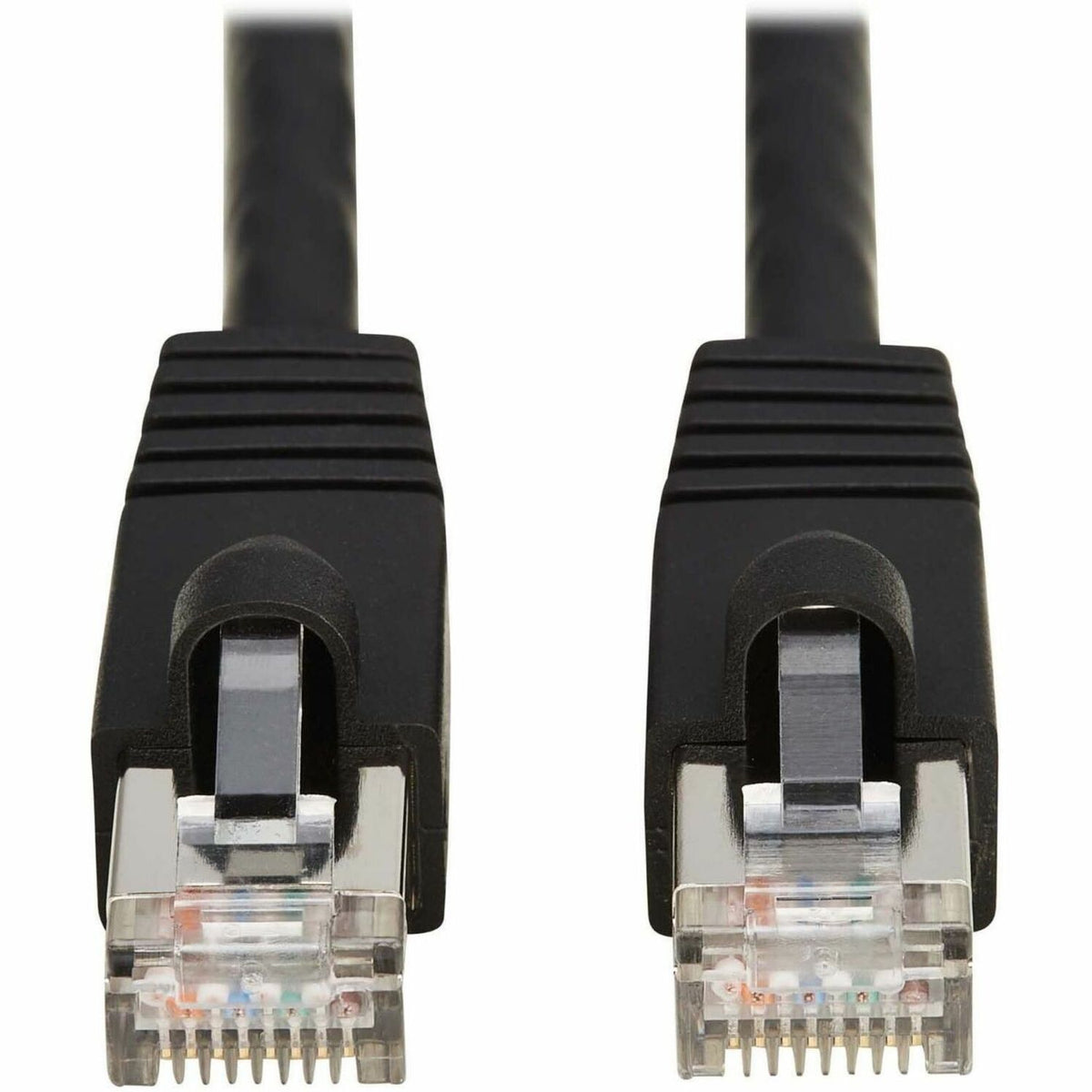 Tripp Lite series Cat8 40G Snagless SSTP Ethernet Cable (RJ45 M/M), PoE, Black, 5 ft. (1.5 m) - N272-F05-BK