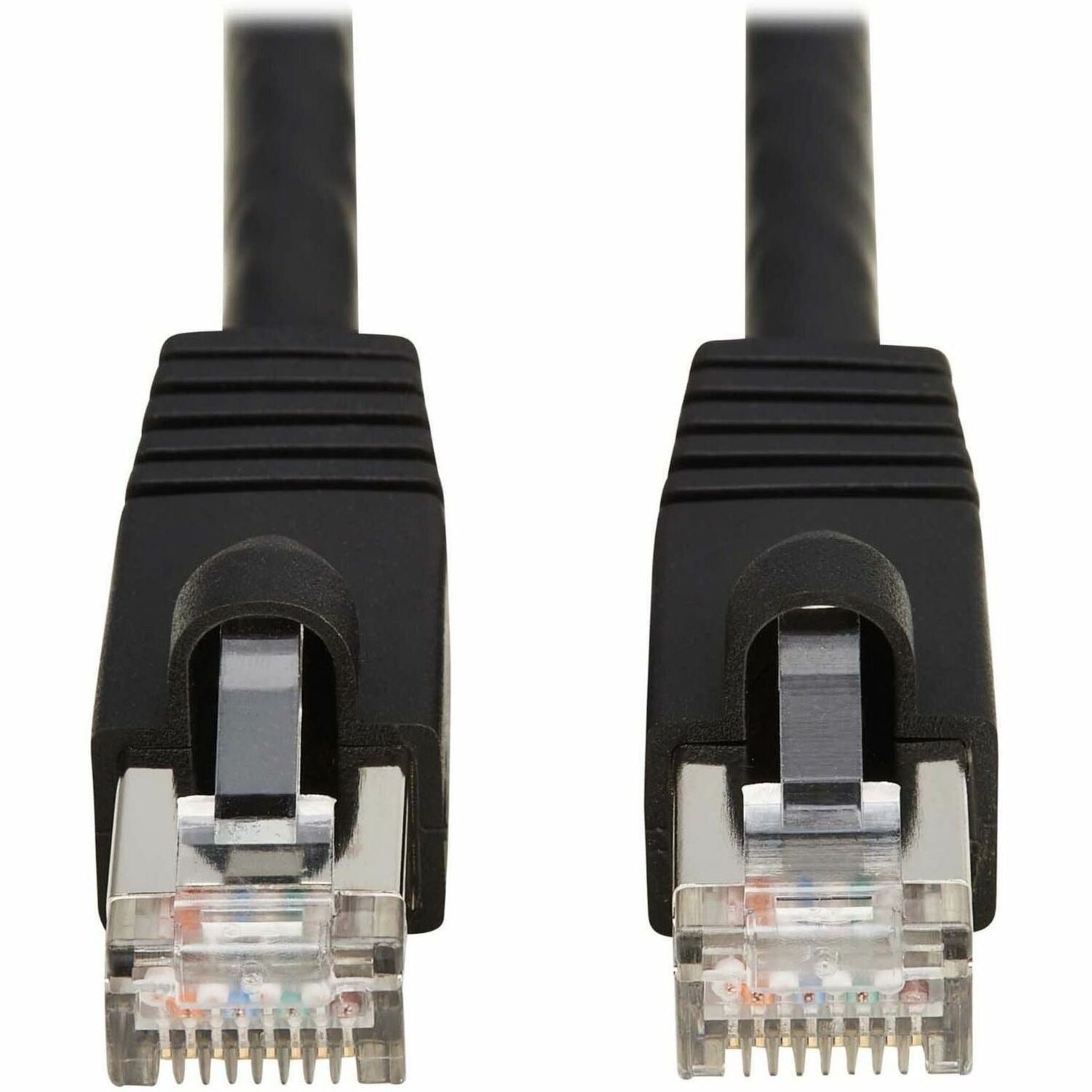 Tripp Lite series Cat8 40G Snagless SSTP Ethernet Cable (RJ45 M/M), PoE, Black, 5 ft. (1.5 m) - N272-F05-BK