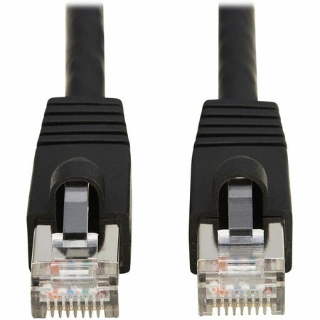 Tripp Lite series Cat8 40G Snagless SSTP Ethernet Cable (RJ45 M/M), PoE, Black, 5 ft. (1.5 m) - N272-F05-BK