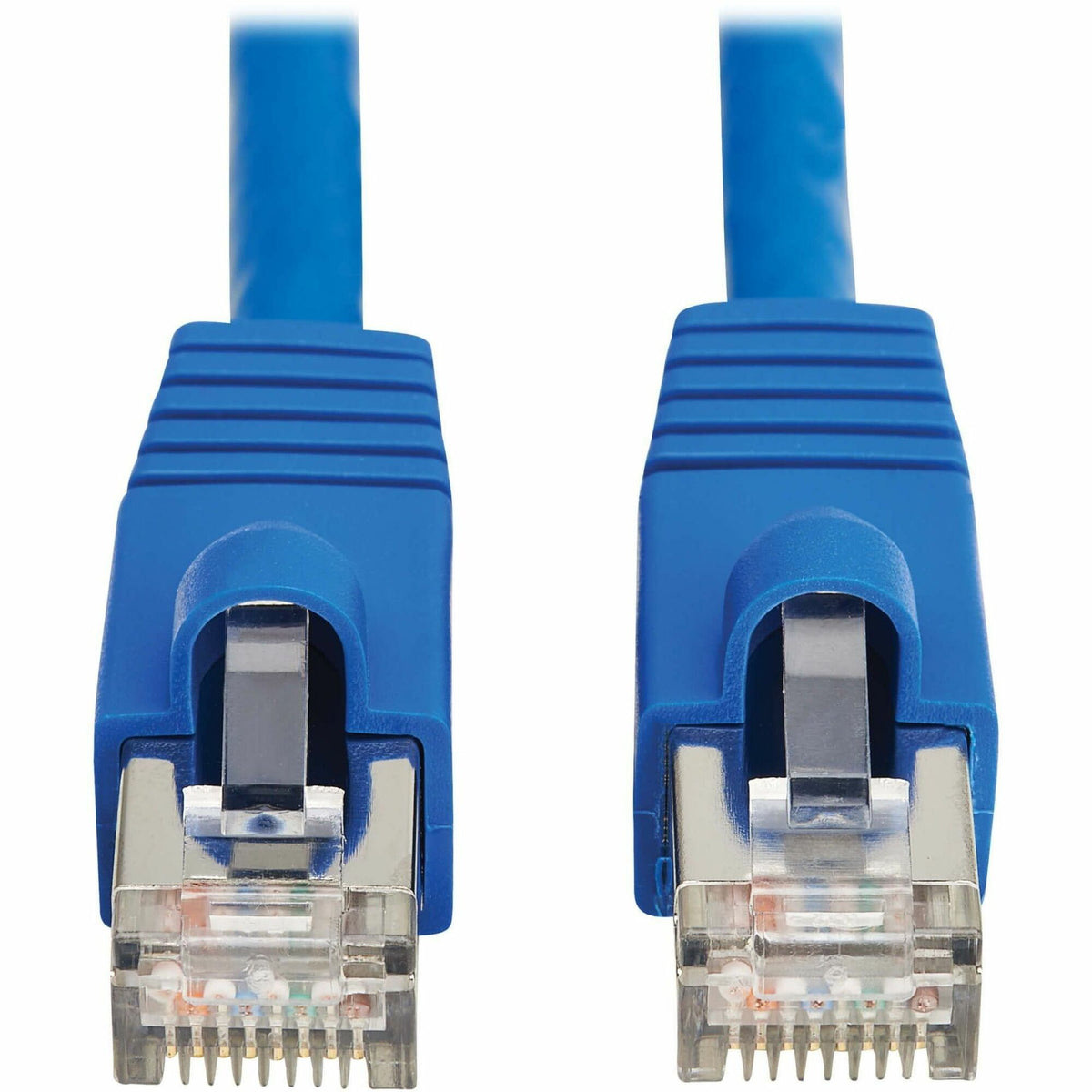 Eaton Tripp Lite Series Cat8 40G Snagless SSTP Ethernet Cable (RJ45 M/M), PoE, Blue, 7 ft. (2.1 m) - N272-F07-BL