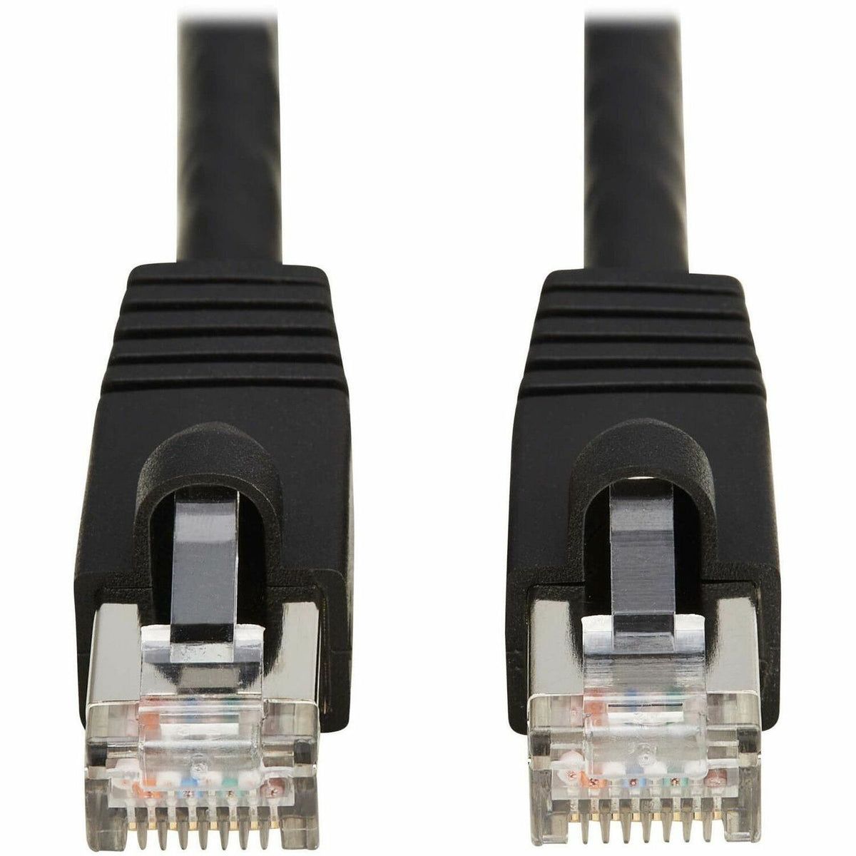 Eaton Tripp Lite Series Cat8 40G Snagless SSTP Ethernet Cable (RJ45 M/M), PoE, Black, 10 ft. (3.1 m) - N272-F10-BK