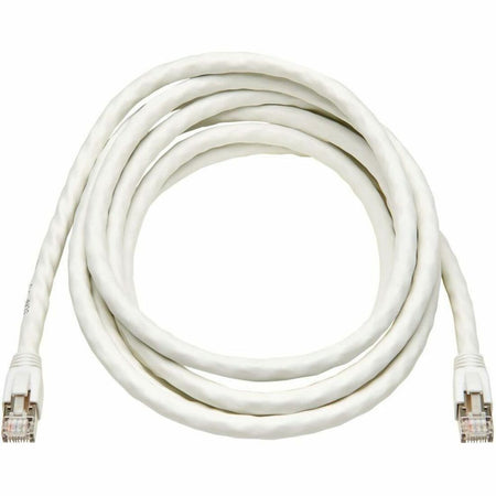 Eaton Tripp Lite Series Cat8 40G Snagless SSTP Ethernet Cable (RJ45 M/M), PoE, White, 12 ft. (3.7 m) - N272-F12-WH