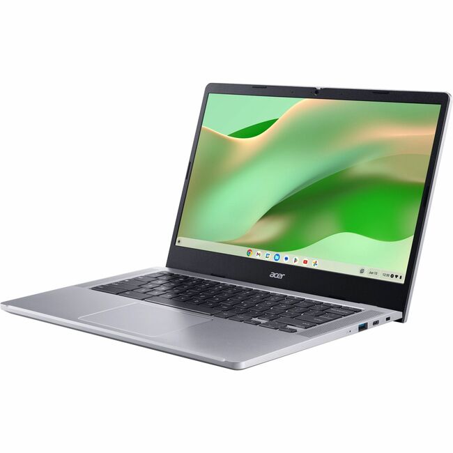 Acer Chromebook 314 CB314-4HT-312G 14" Touchscreen Chromebook - Full HD - 1920 x 1080 - Intel Core i3 i3-N305 Octa-core (8 Core) 1.80 GHz - 8 GB Total RAM - 128 GB SSD - Silver - NX.KMUAA.001