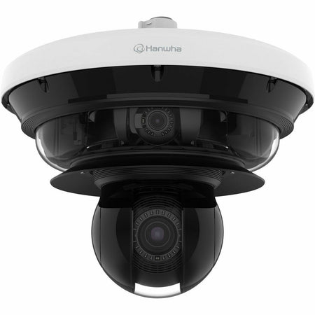 Wisenet PNM-C34404RQPZ 34 Megapixel Outdoor 4K Network Camera - Color - Dome - White - PNM-C34404RQPZ