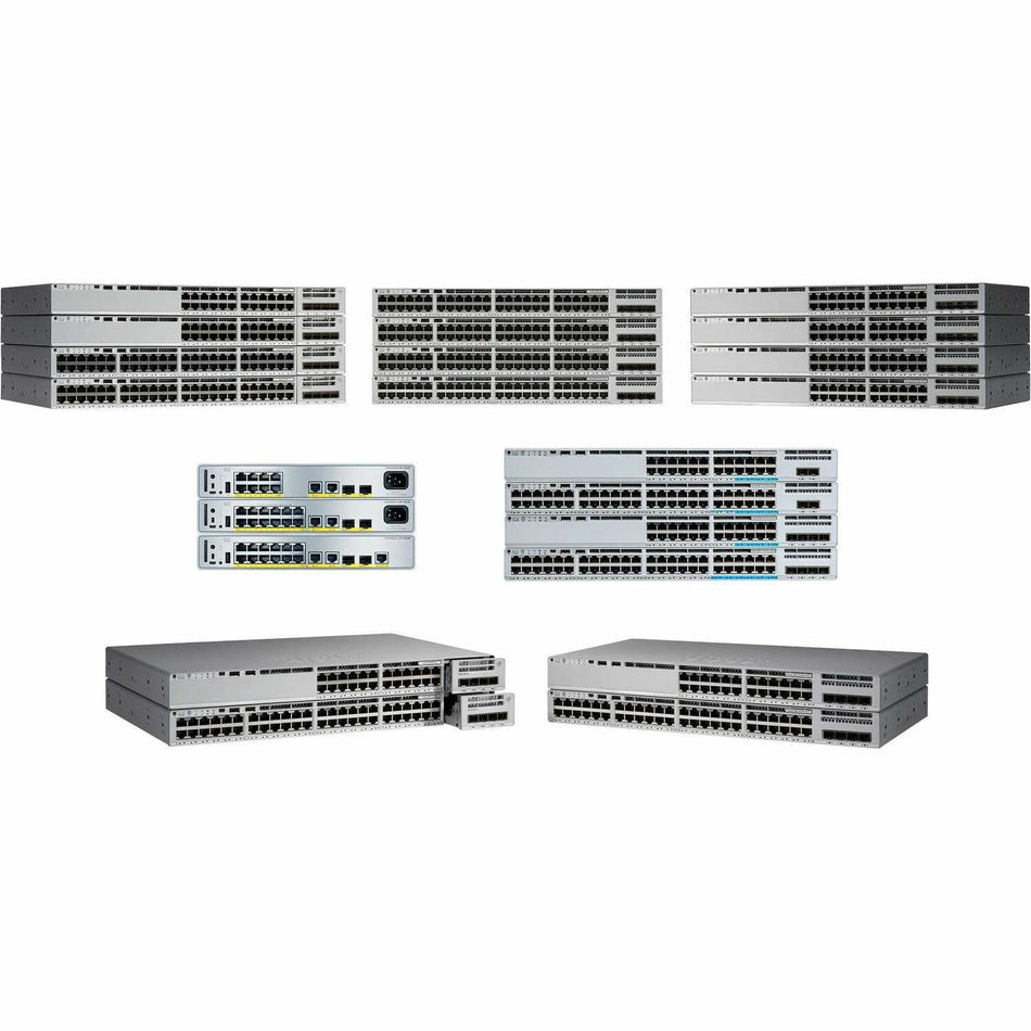 Cisco Catalyst 9200CX 12-port 1G, 2x10G and 2x1G, PoE+, HVDC, Network Essentials - C9200CX-12P-2XGH-E