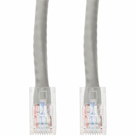 AddOn 8ft Gray CAT 6 PVC Ethernet Cable Non-Booted RJ-45 M/M - ADD-8FCAT6NB-GY