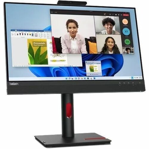 Lenovo ThinkCentre Tiny-In-One 24" Class Webcam LED Touchscreen Monitor - 16:9 - 4 ms - 12NBGAR1US