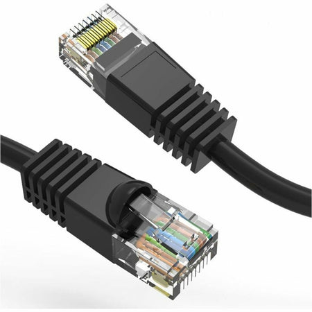 Axiom 35FT CAT5E 350mhz Patch Cable Molded Boot (Black) - TAA Compliant - AXG100033