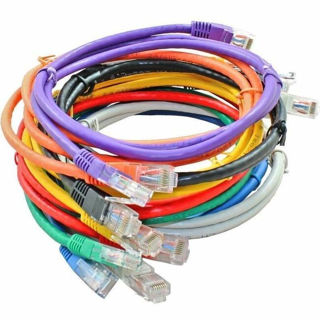 Axiom 35FT CAT5E 350mhz Patch Cable Molded Boot (Red) - TAA Compliant - AXG100038