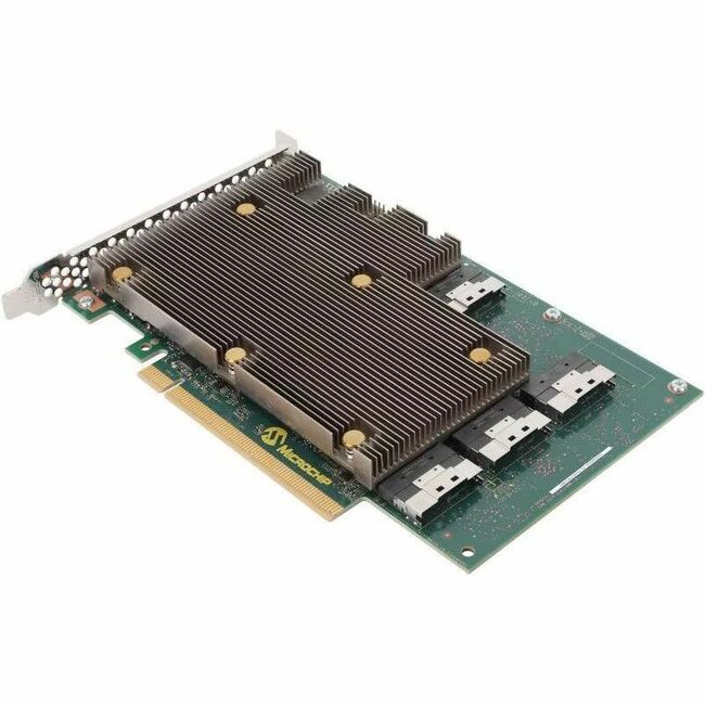 Microchip 24G SAS/SATA/NVMe PCIe Gen 4 Host Bus Adapter - 1200UP32IX2S