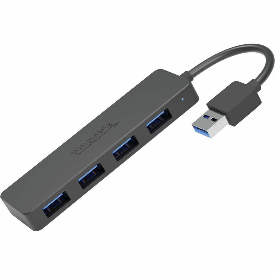 Plugable 4 Port USB Hub 3.0, USB Splitter for Laptop - USB3-HUB4A