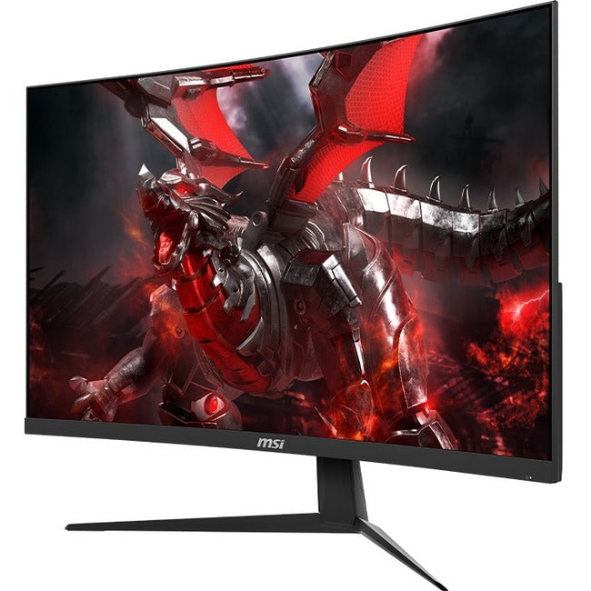 MSI G321CUV 32" Class 4K UHD Curved Screen Gaming LCD Monitor - 16:9 - Black - G321CUV