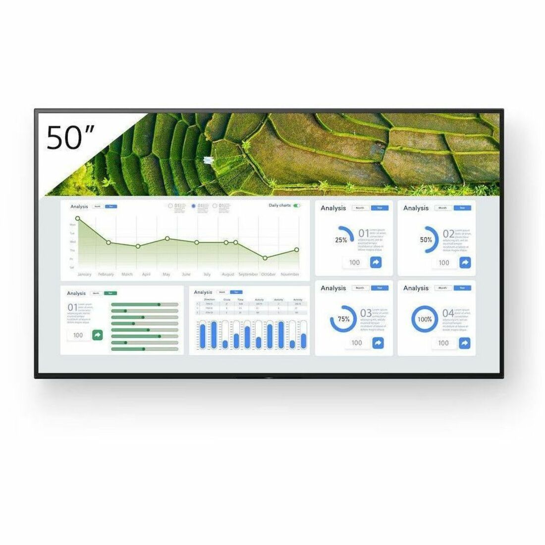 Sony Pro BRAVIA FW-50BZ30L Digital Signage Display - FW50BZ30L