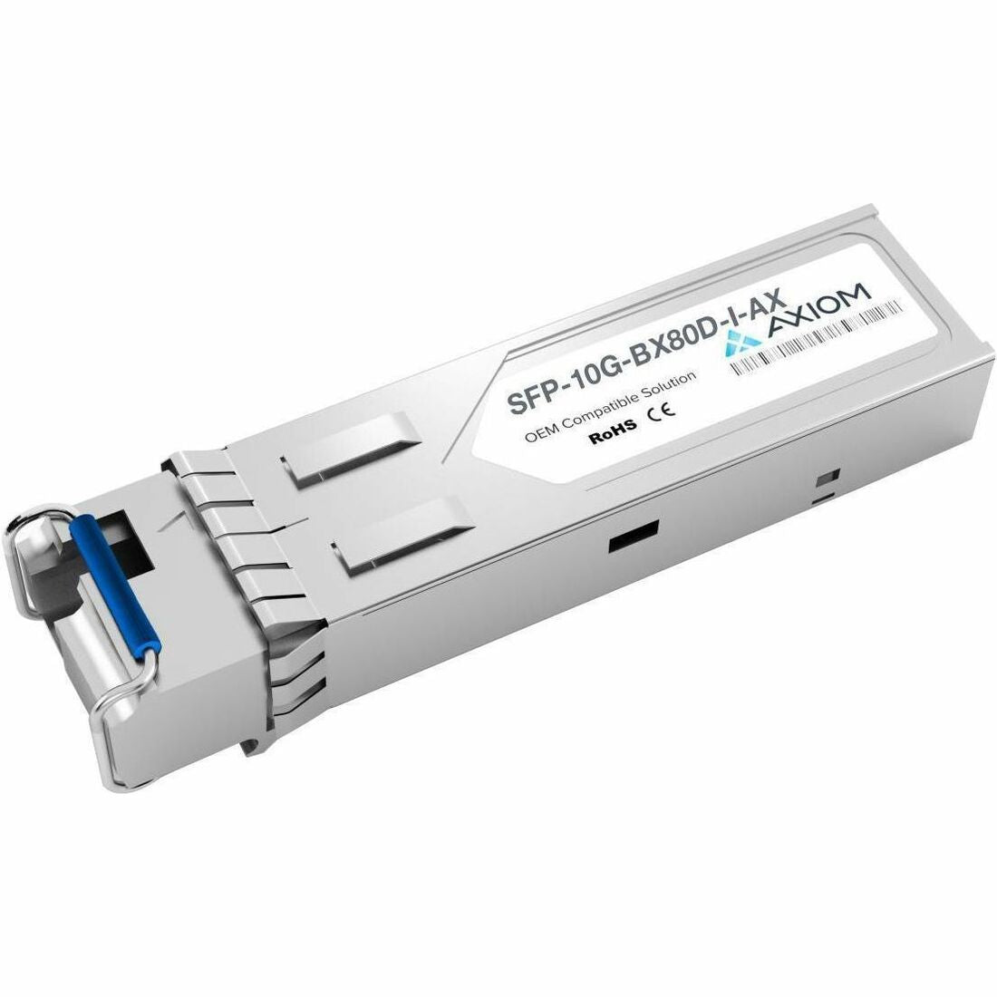 Axiom 10GBase-BX80-D SFP+ Transceiver for Cisco - SFP-10G-BX80D-I (Downstream) - SFP-10G-BX80D-I-AX
